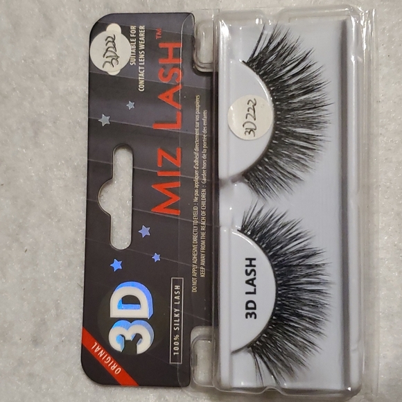 NEW MIZ LASH 3D Silky Lashes-Suitable Contact Lens Wearer-100% Silky Lash - Picture 1 of 5
